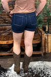 Midrise Classic Carpenter Shorts by Judy Blue-Shorts-Judy Blue-Gallop 'n Glitz- Women's Western Wear Boutique, Located in Grants Pass, Oregon