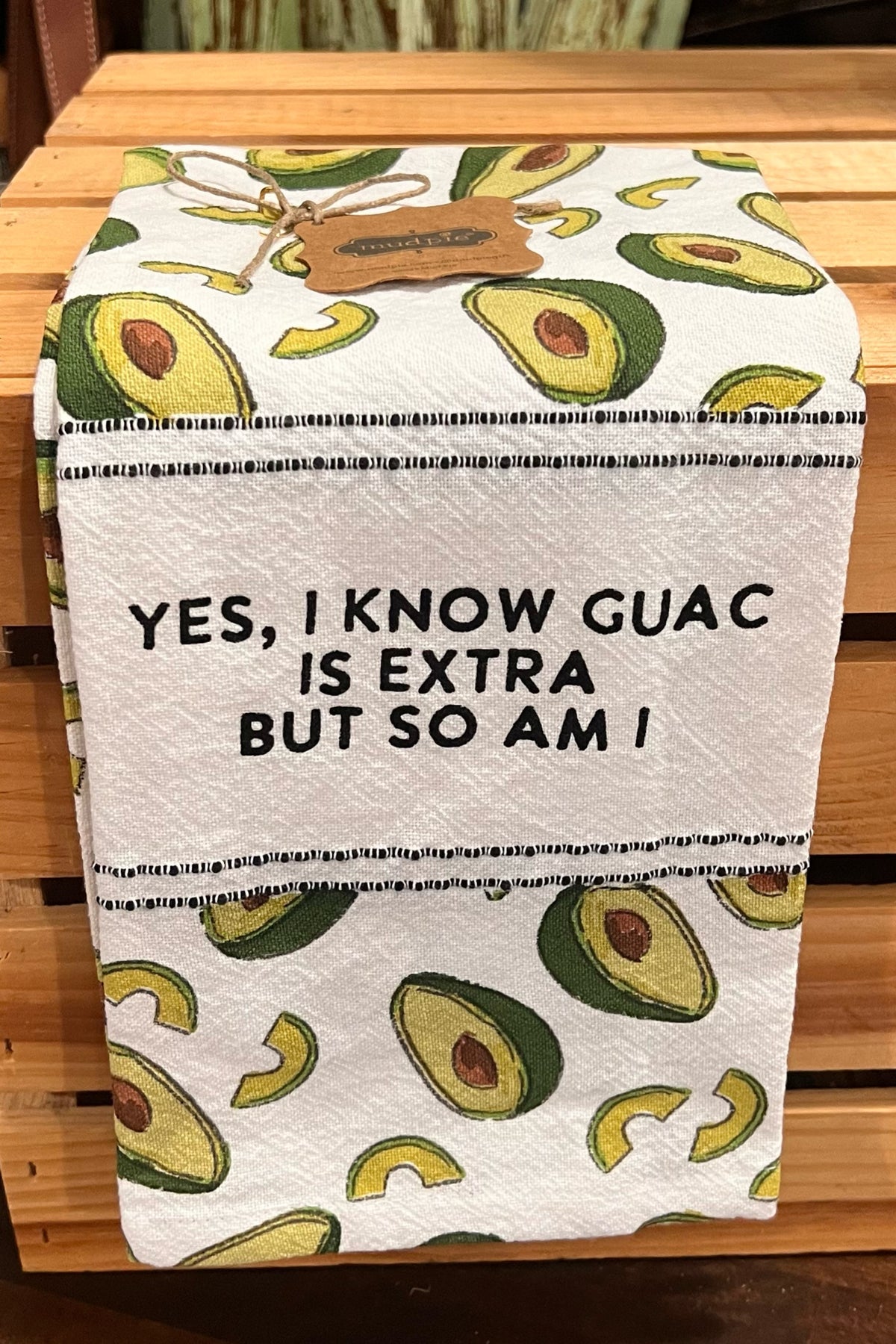 Guac Fiesta Towel-Gift-Mud Pie-Gallop 'n Glitz- Women's Western Wear Boutique, Located in Grants Pass, Oregon