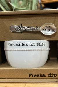 Guac and Salsa Dip Bowl Set-Gift-Mud Pie-Gallop 'n Glitz- Women's Western Wear Boutique, Located in Grants Pass, Oregon
