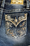 Miss Me Leather 'n Sequin Mid Rise Shorts-Shorts-Miss Me-Gallop 'n Glitz- Women's Western Wear Boutique, Located in Grants Pass, Oregon
