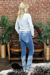Bandana Babe Crop Straight Jean by Miss Me-Straight-Miss Me-Gallop 'n Glitz- Women's Western Wear Boutique, Located in Grants Pass, Oregon