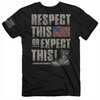 "Respect This, Or Expect This" Tee-Men's Graphic Tee-Buck Wear-Gallop 'n Glitz- Women's Western Wear Boutique, Located in Grants Pass, Oregon