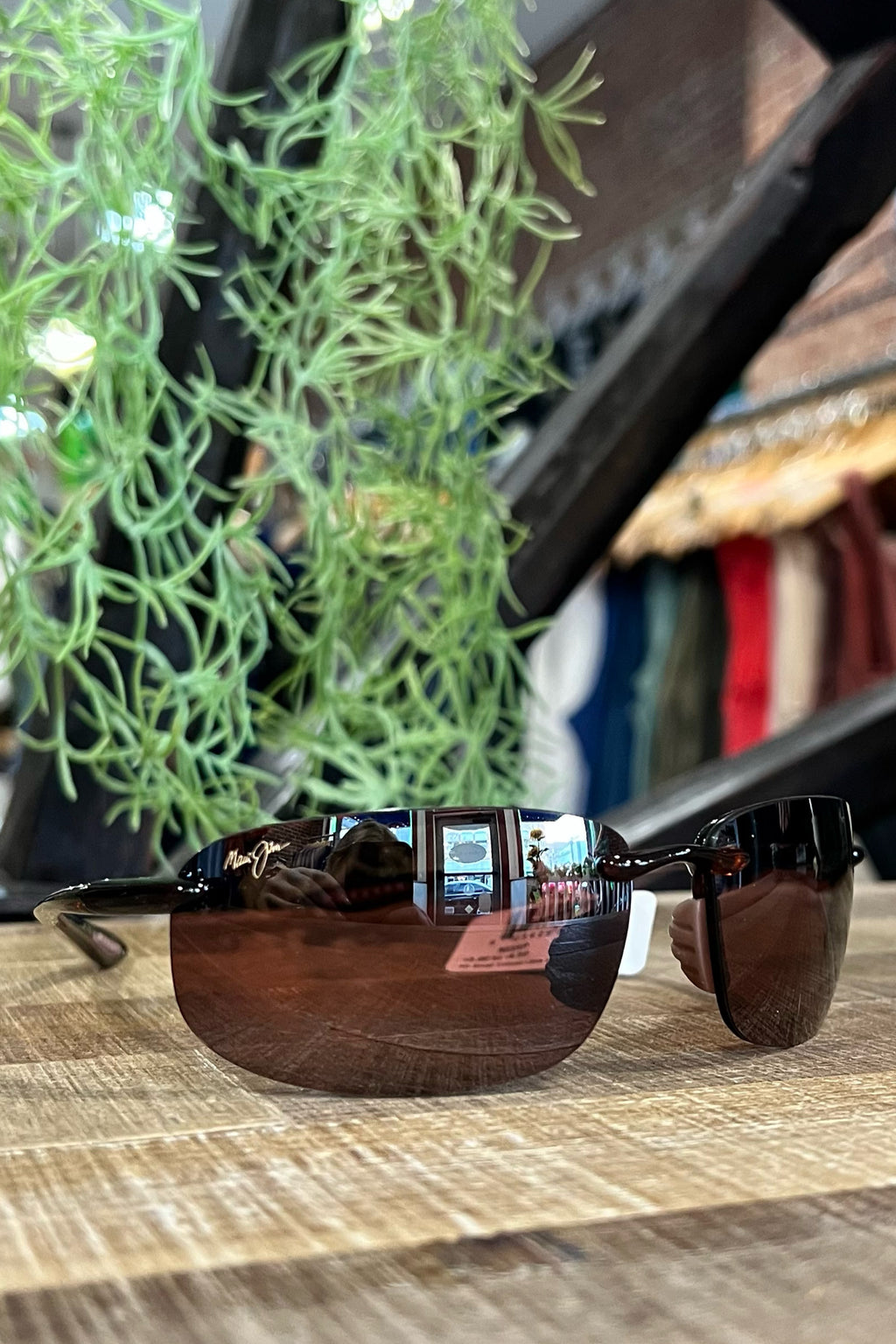 Maui Jim Rimless Ho’ohipa Polarized Sunglasses with Case Ho main image 2