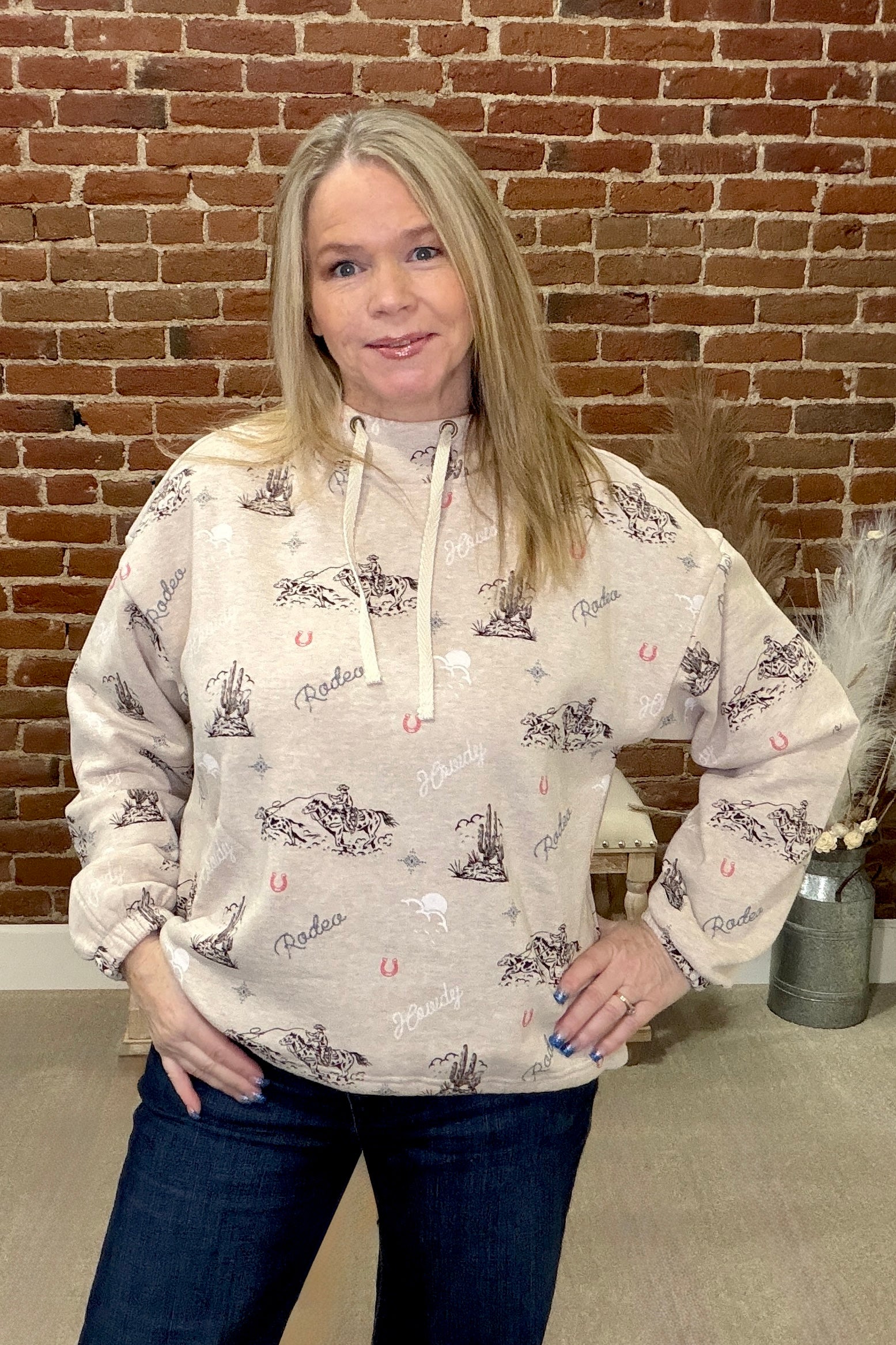 Essential Rodeo Hoodie by Ariat-Hoodie-Ariat-Gallop 'n Glitz- Women's Western Wear Boutique, Located in Grants Pass, Oregon