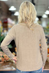 Long Sleeve Knit Top Camel-Sweater-Staccato-Gallop 'n Glitz- Women's Western Wear Boutique, Located in Grants Pass, Oregon