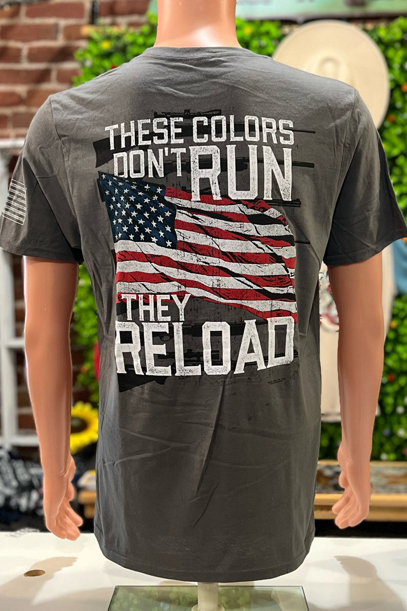 "These Colors Don't Run" Tee-Men's Graphic Tee-Buck Wear-Gallop 'n Glitz- Women's Western Wear Boutique, Located in Grants Pass, Oregon