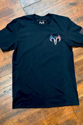 Red, White, True & Blue" Tee-Men's Graphic Tee-Buck Wear-Gallop 'n Glitz- Women's Western Wear Boutique, Located in Grants Pass, Oregon