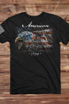 American By Birth Tee-Men's Graphic Tee-Buck Wear-Gallop 'n Glitz- Women's Western Wear Boutique, Located in Grants Pass, Oregon