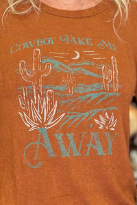 Knit Cowboy Take Me Away Top-top-Liberty Wear-Gallop 'n Glitz- Women's Western Wear Boutique, Located in Grants Pass, Oregon