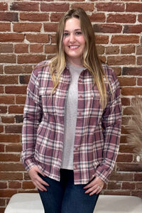 Women's Plaid Flannel Shirt by Outback-top-Outback Trading-Gallop 'n Glitz- Women's Western Wear Boutique, Located in Grants Pass, Oregon