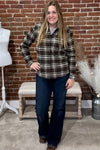Women's Plaid Flannel Shirt by Outback-top-Outback Trading-Gallop 'n Glitz- Women's Western Wear Boutique, Located in Grants Pass, Oregon
