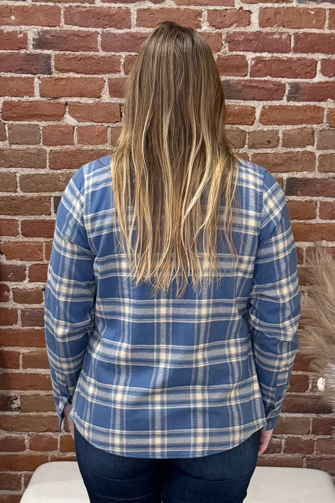 Women's Plaid Flannel Shirt by Outback-top-Outback Trading-Gallop 'n Glitz- Women's Western Wear Boutique, Located in Grants Pass, Oregon