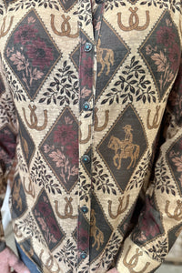 Bonnie Blouse by Tasha Polizzi-Top-Tasha Polizzi-Gallop 'n Glitz- Women's Western Wear Boutique, Located in Grants Pass, Oregon