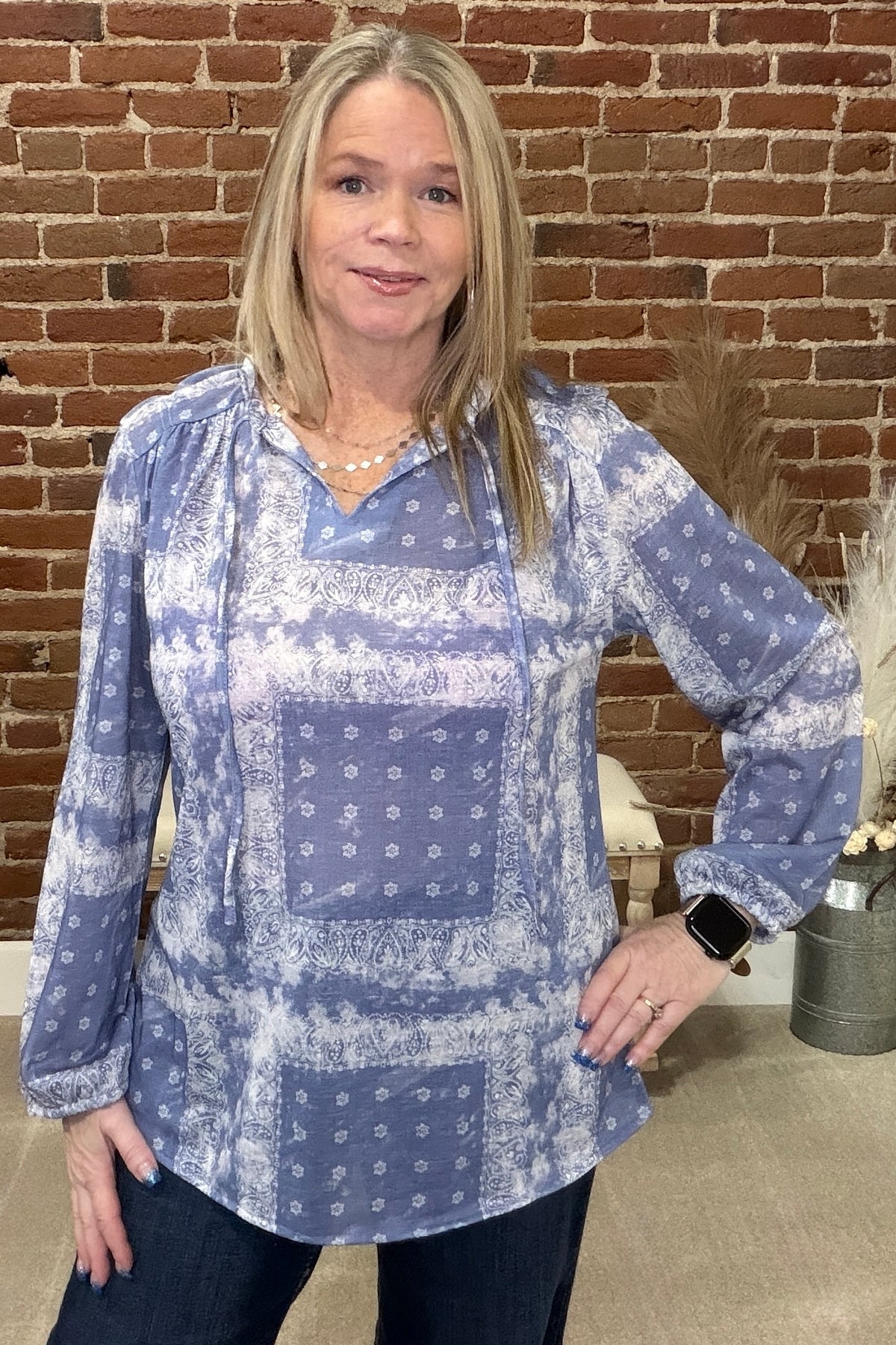 Sasha Blouse by Tasha Polizzi