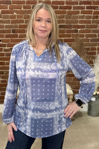 Sasha Blouse by Tasha Polizzi-Top-Tasha Polizzi-Gallop 'n Glitz- Women's Western Wear Boutique, Located in Grants Pass, Oregon