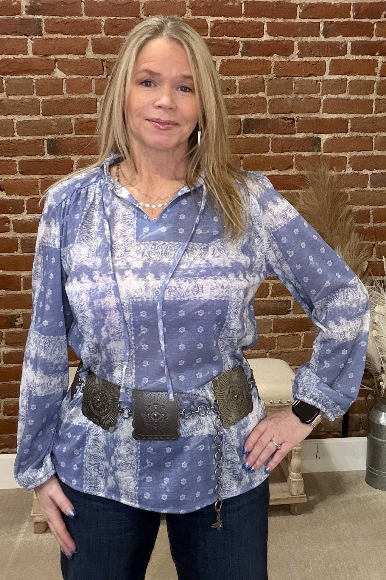 Sasha Blouse by Tasha Polizzi-Top-Tasha Polizzi-Gallop 'n Glitz- Women's Western Wear Boutique, Located in Grants Pass, Oregon
