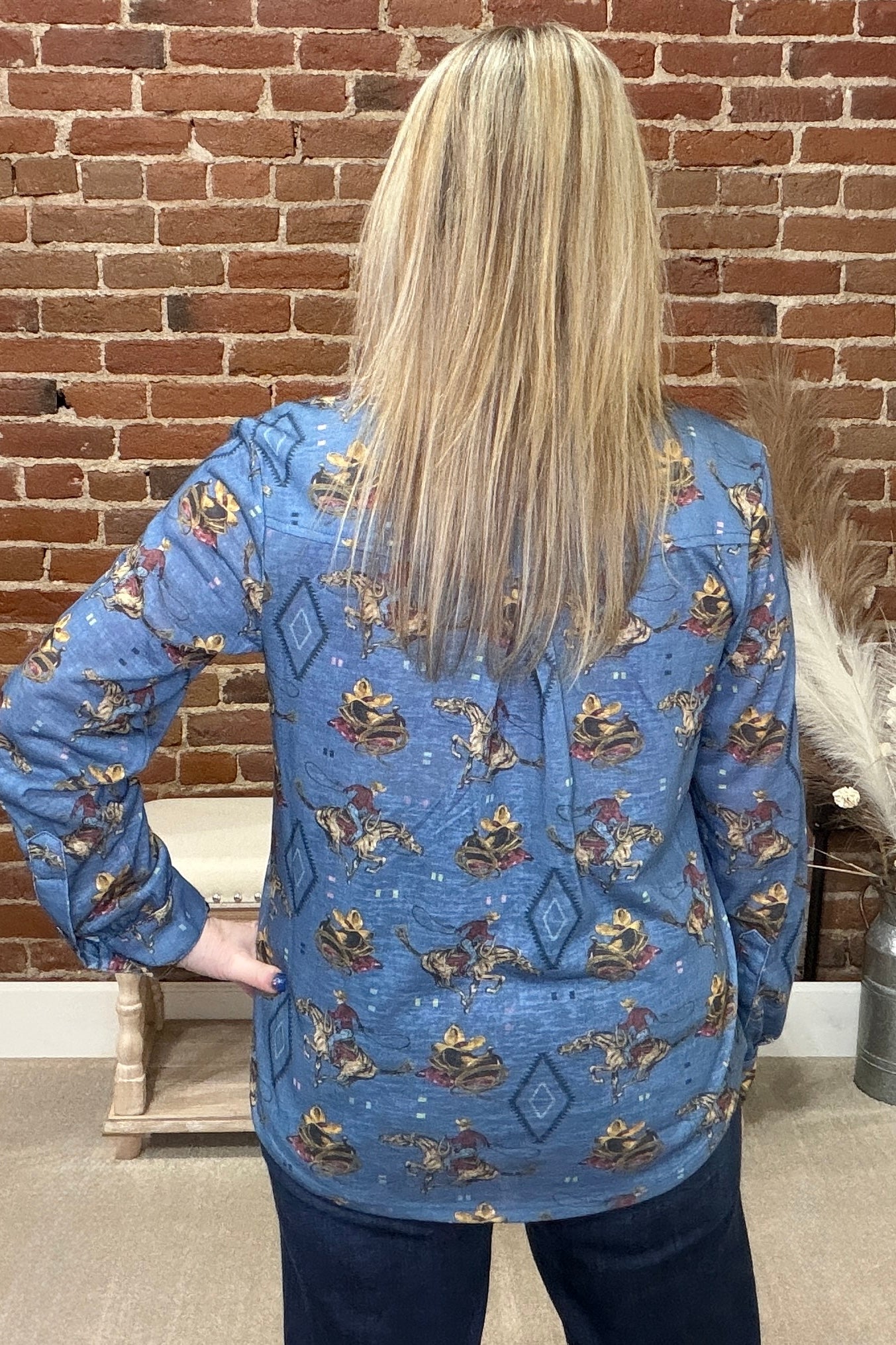 OId Town Shirt by Tasha Polizzi-Top-Tasha Polizzi-Gallop 'n Glitz- Women's Western Wear Boutique, Located in Grants Pass, Oregon