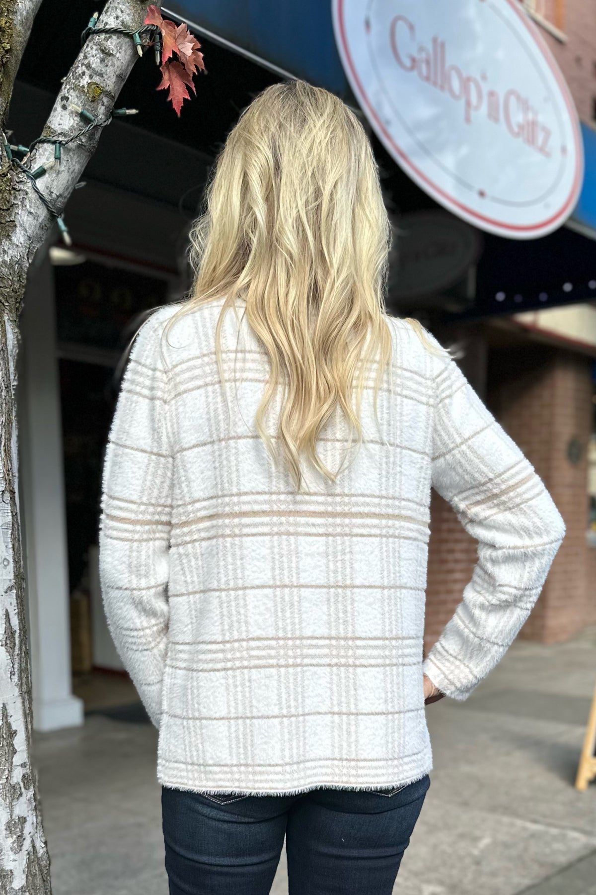 Super Soft Button Down Sweater Jacket-Jacket-Staccato-Gallop 'n Glitz- Women's Western Wear Boutique, Located in Grants Pass, Oregon