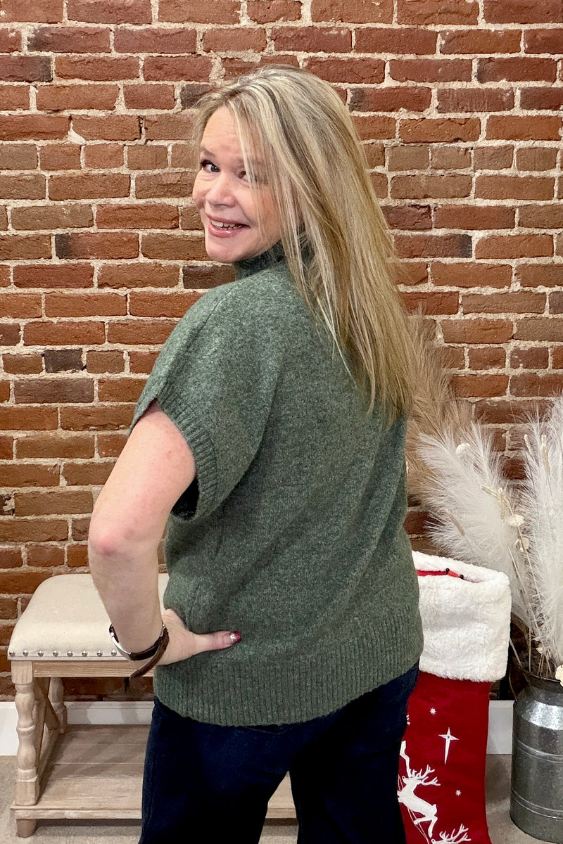 Juniper Mock Neck Pullover Sweater-Top-Staccato-Gallop 'n Glitz- Women's Western Wear Boutique, Located in Grants Pass, Oregon