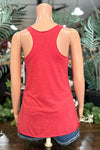 BEST EVER Racerback Tank - Vintage Red-Tank-Sanmar-Gallop 'n Glitz- Women's Western Wear Boutique, Located in Grants Pass, Oregon