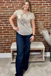 Horseshoe Dream Catcher T-Shirt-T-Shirt-Liberty Wear-Gallop 'n Glitz- Women's Western Wear Boutique, Located in Grants Pass, Oregon