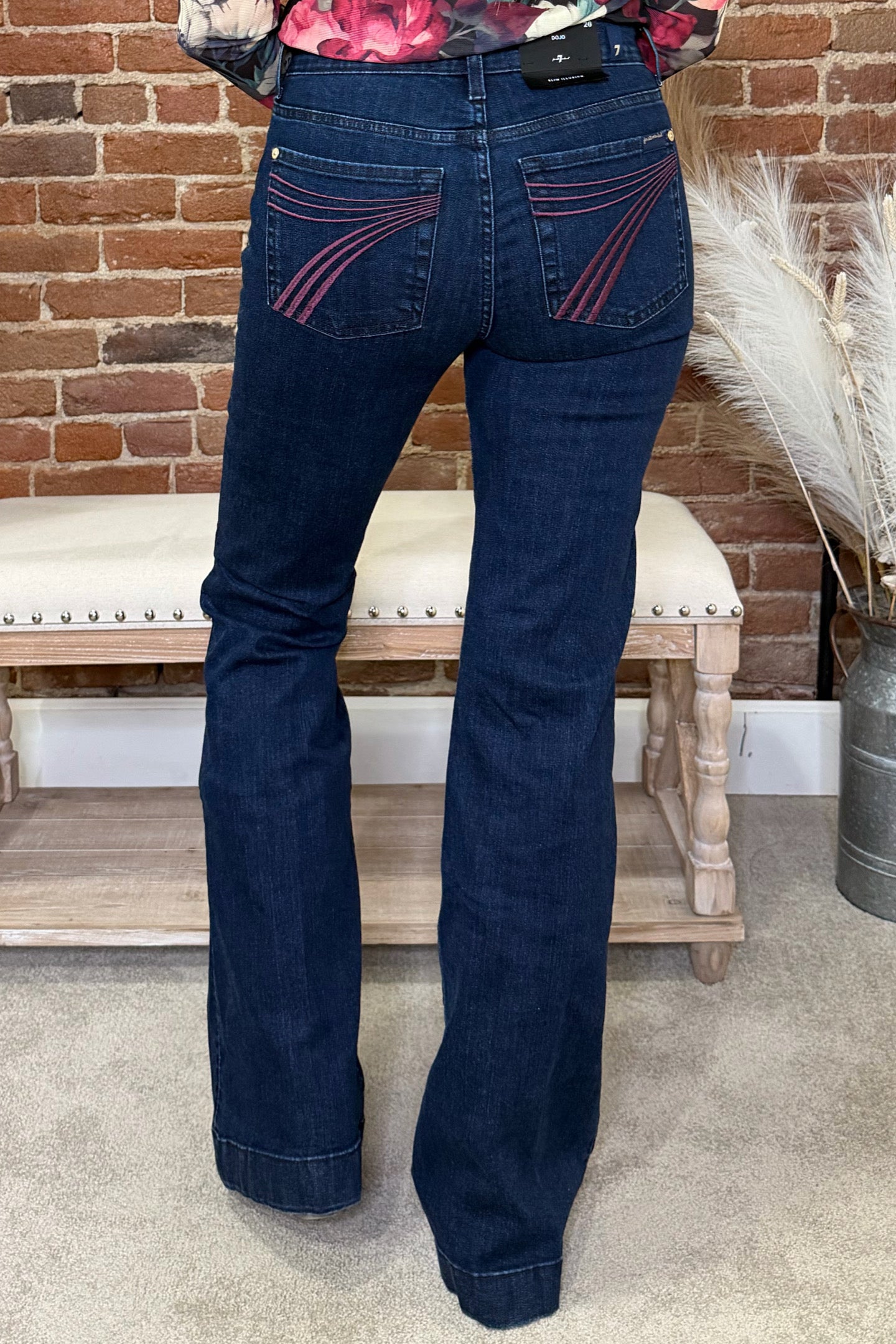 Dojo Trouser Flare By 7 For All Mankind Classical-Flare-7 for all mankind-Gallop 'n Glitz- Women's Western Wear Boutique, Located in Grants Pass, Oregon