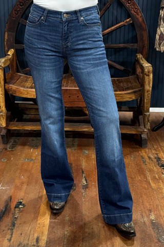 Dojo Trouser Flare By 7 For All Mankind Classical-Copper-Flare-7 for all mankind-Gallop 'n Glitz- Women's Western Wear Boutique, Located in Grants Pass, Oregon