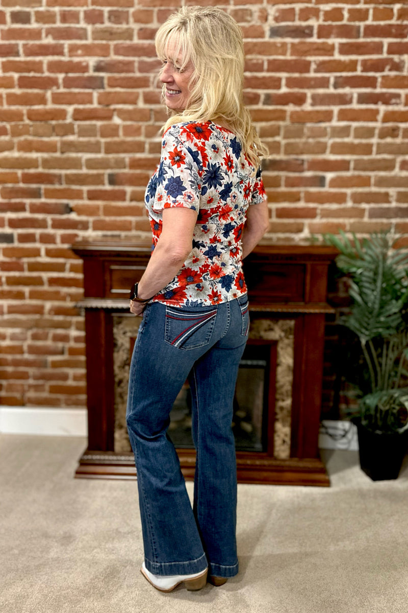 Dojo Tailorless Slim Illusion Jeans by 7 For All Mankind Royalty-Flare-7 for all mankind-Gallop 'n Glitz- Women's Western Wear Boutique, Located in Grants Pass, Oregon