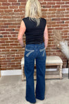 7 For all Mankind Wide Leg Vintage Ultra High Rise Jo-Trouser-7 for all mankind-Gallop 'n Glitz- Women's Western Wear Boutique, Located in Grants Pass, Oregon