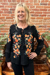 Fun and Flirty Embroidered Top by Savannah Jane-top-Andree by Unit-Gallop 'n Glitz- Women's Western Wear Boutique, Located in Grants Pass, Oregon