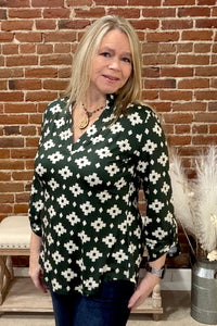 Aztec Pines Top-Top-Sterling Kreek-Gallop 'n Glitz- Women's Western Wear Boutique, Located in Grants Pass, Oregon