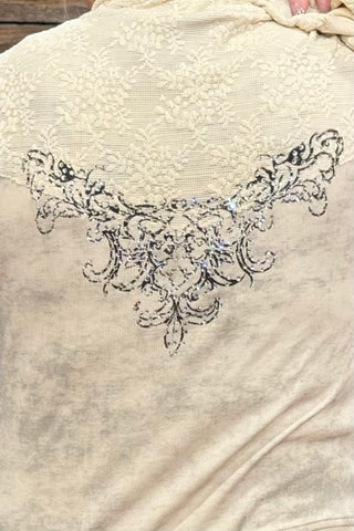 The Sparkle Edge Zip Up Hoodie By Miss Me-Hoodie-Miss Me-Gallop 'n Glitz- Women's Western Wear Boutique, Located in Grants Pass, Oregon