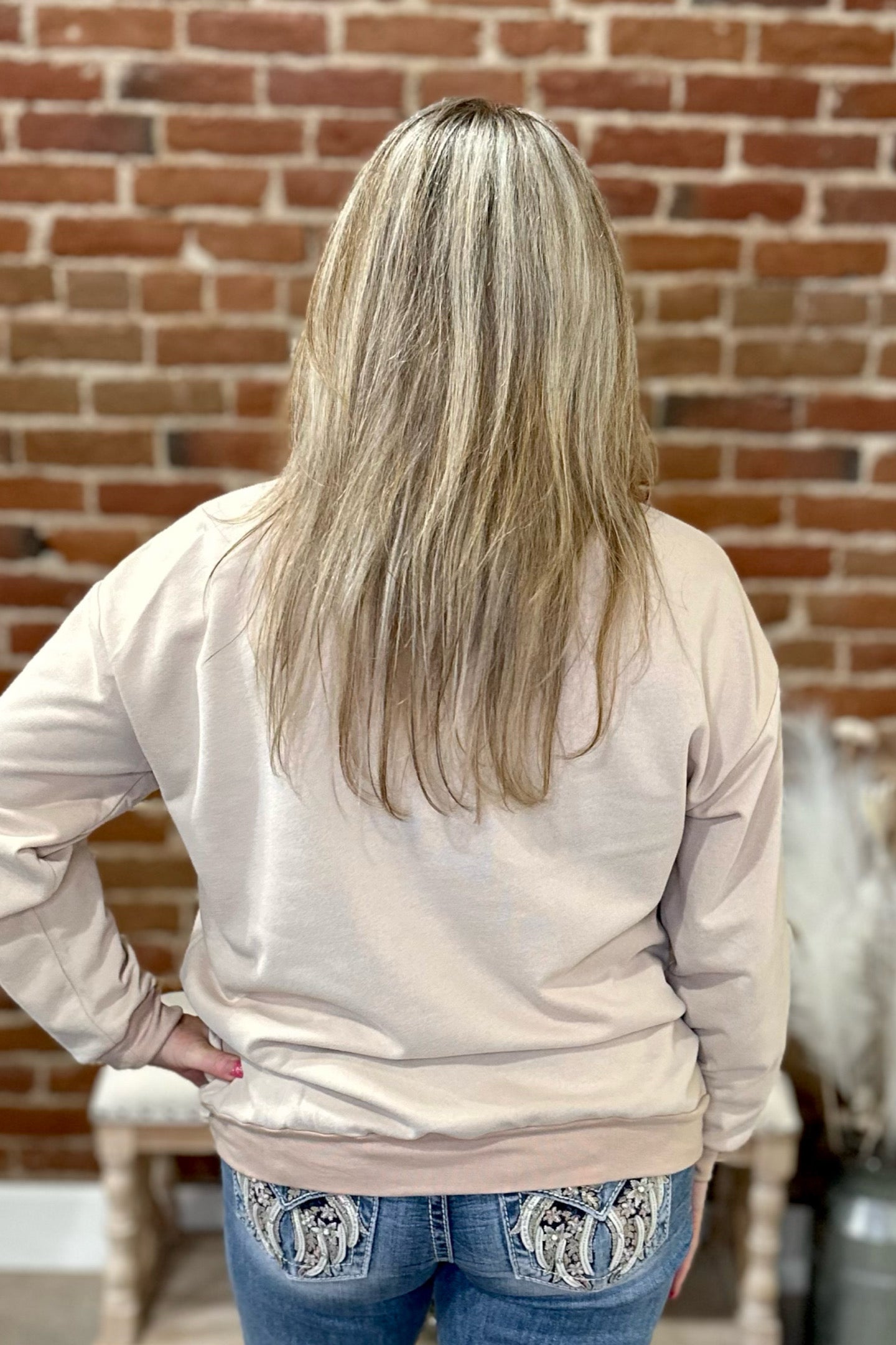 Benny The Bear "Game Day" Pullover-top-jess lea-Gallop 'n Glitz- Women's Western Wear Boutique, Located in Grants Pass, Oregon