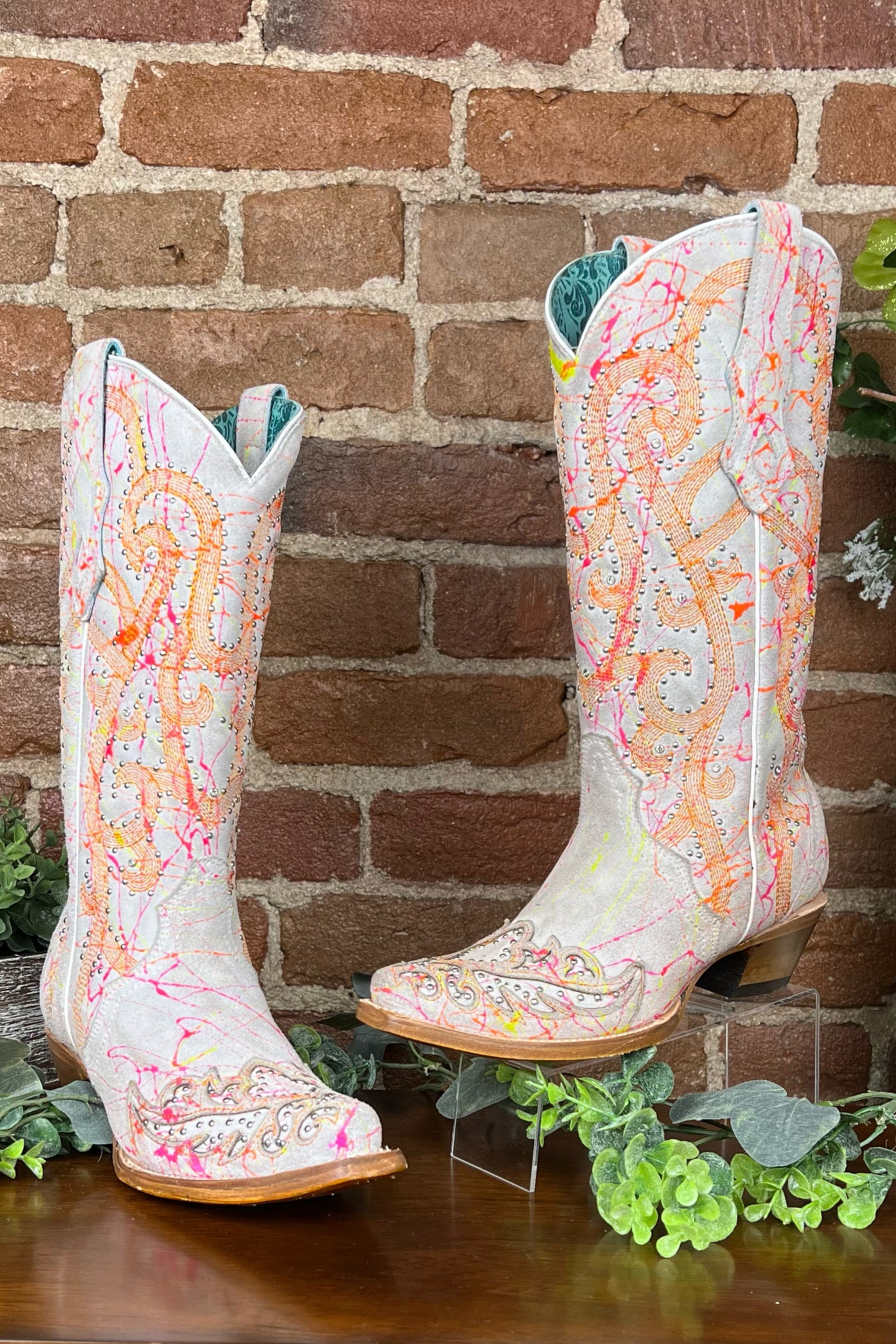 Glow in the Dark Snip Toe Boot GALLOP 'N GLITZ – Gallop 'n Glitz