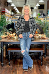 Cozy Soft Plaid Flannel Shacket-Shacket-Panche Apparel-Gallop 'n Glitz- Women's Western Wear Boutique, Located in Grants Pass, Oregon