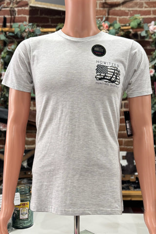 Hunting Stand Tee by Howitzer Oatmeal-Men's Graphic Tee-Howitzer-Gallop 'n Glitz- Women's Western Wear Boutique, Located in Grants Pass, Oregon