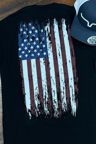 We The People Tee by Howitzer Black-Men's Graphic Tee-Howitzer-Gallop 'n Glitz- Women's Western Wear Boutique, Located in Grants Pass, Oregon