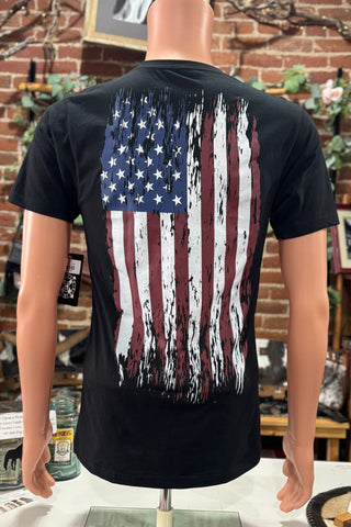 We The People Tee by Howitzer Black-Men's Graphic Tee-Howitzer-Gallop 'n Glitz- Women's Western Wear Boutique, Located in Grants Pass, Oregon