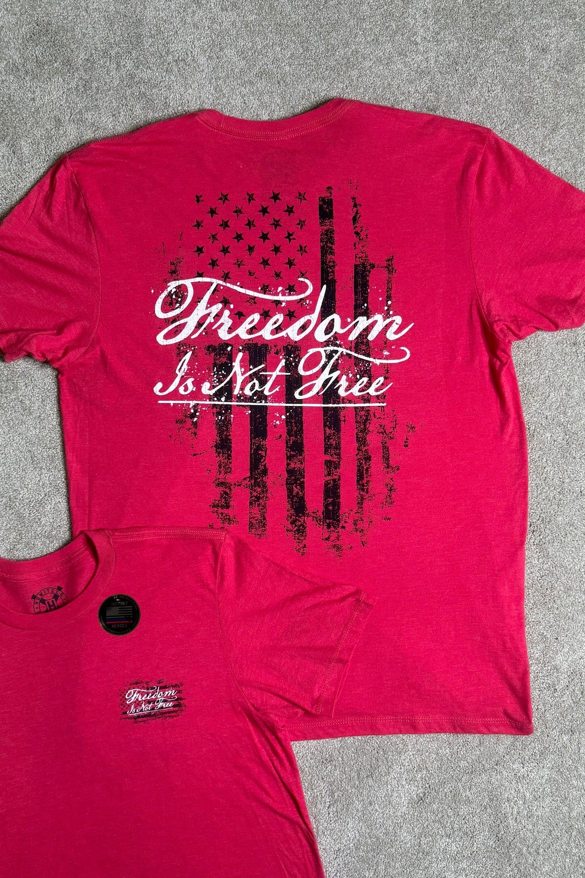 Mens FREEDOM STRIPES S/S Tee by Howitzer-Men's Graphic Tee-Howitzer-Gallop 'n Glitz- Women's Western Wear Boutique, Located in Grants Pass, Oregon