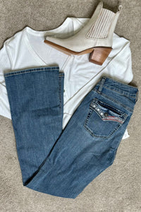 Suki Mid Rise Bootcut Luxe Stretch Americana Jeans by Silver-Bootcut-Silver Jeans-Gallop 'n Glitz- Women's Western Wear Boutique, Located in Grants Pass, Oregon