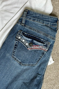 Suki Mid Rise Bootcut Luxe Stretch Americana Jeans by Silver-Bootcut-Silver Jeans-Gallop 'n Glitz- Women's Western Wear Boutique, Located in Grants Pass, Oregon