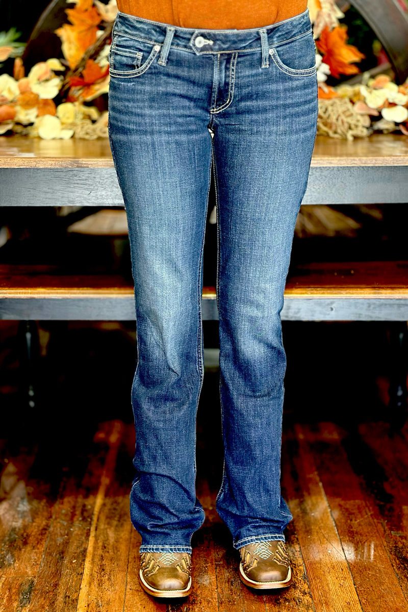 Tuesday Low Rise Slim Bootcut Jean by Silver-Bootcut-Silver Jeans-Gallop 'n Glitz- Women's Western Wear Boutique, Located in Grants Pass, Oregon