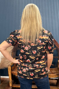 Cactus Garden Top-Top-Sterling Kreek-Gallop 'n Glitz- Women's Western Wear Boutique, Located in Grants Pass, Oregon