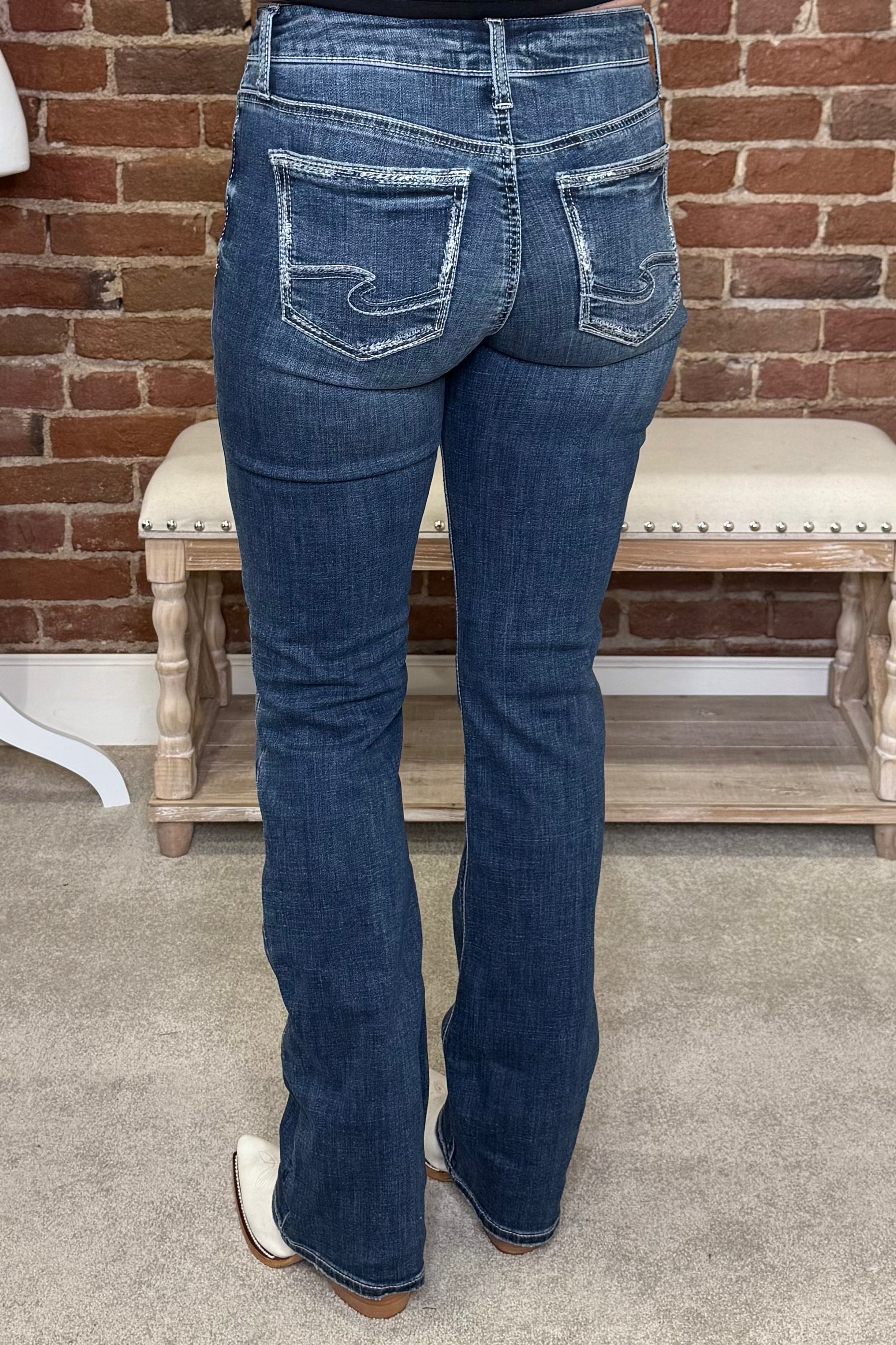 Suki Slim Bootcut Jean by Silver-Bootcut-Silver Jeans-Gallop 'n Glitz- Women's Western Wear Boutique, Located in Grants Pass, Oregon