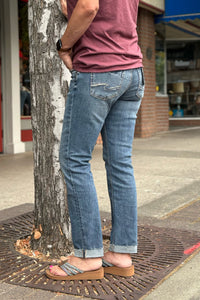 Boyfriend Mid Rise Slim Leg Jeans by Silver-Boyfriend-Silver Jeans-Gallop 'n Glitz- Women's Western Wear Boutique, Located in Grants Pass, Oregon