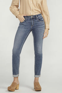 Boyfriend Mid Rise Slim Leg Jeans by Silver-Boyfriend-Silver Jeans-Gallop 'n Glitz- Women's Western Wear Boutique, Located in Grants Pass, Oregon