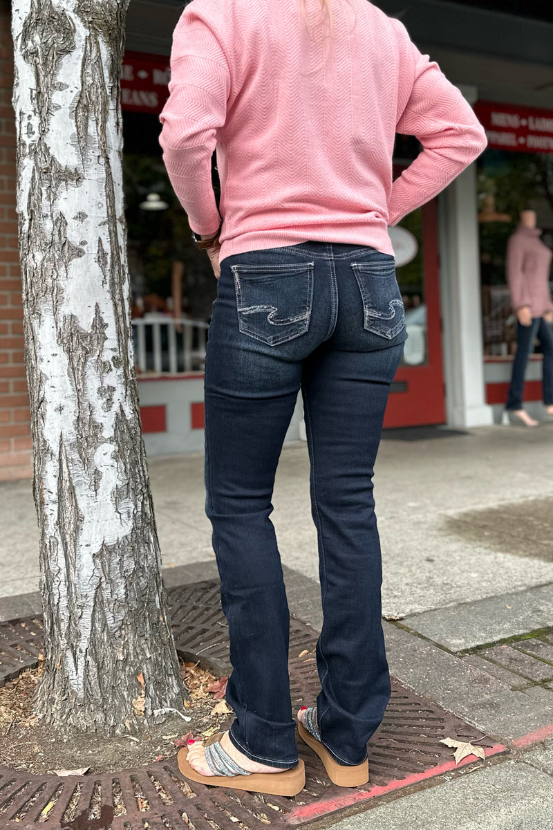 Suki Straight Denim by Silver Jeans-Straight-Silver Jeans-Gallop 'n Glitz- Women's Western Wear Boutique, Located in Grants Pass, Oregon