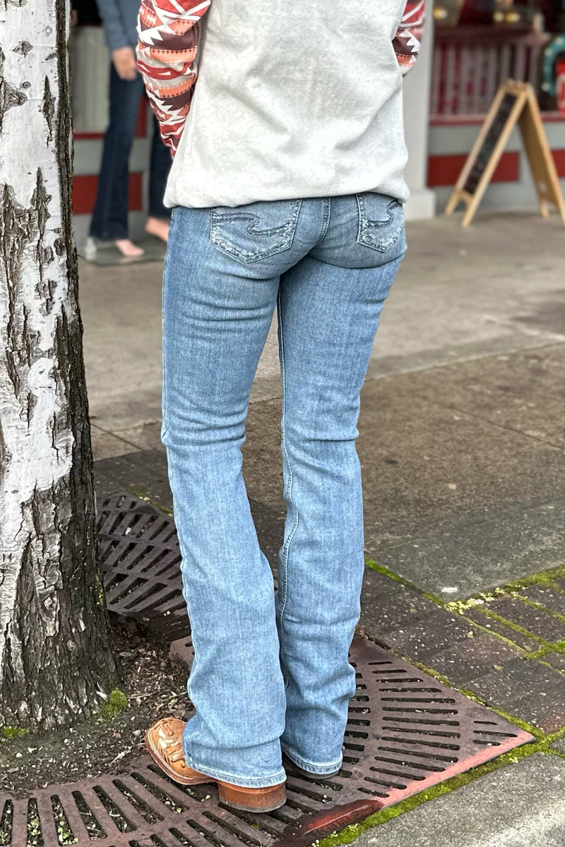Suki Mid Rise Bootcut Jean by Silver Jeans-Bootcut-Silver Jeans-Gallop 'n Glitz- Women's Western Wear Boutique, Located in Grants Pass, Oregon