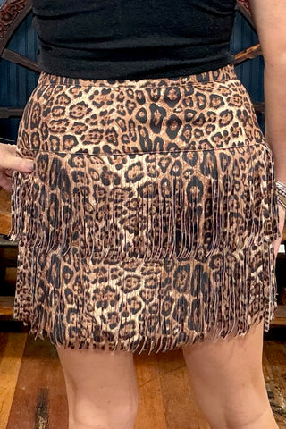 Fort Worth Fringe Skirt-Skirt-Sterling Kreek-Gallop 'n Glitz- Women's Western Wear Boutique, Located in Grants Pass, Oregon