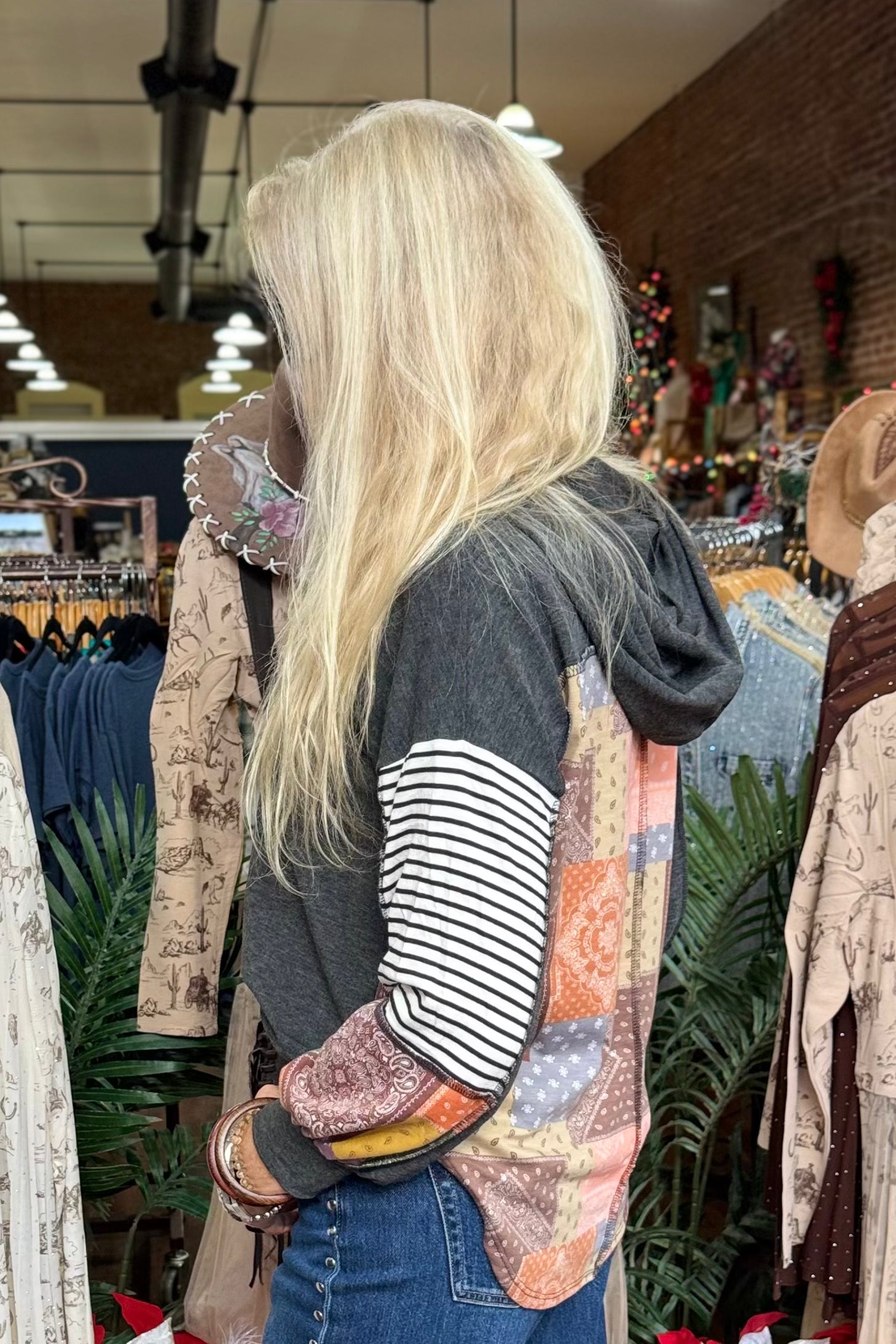 Silver Trail Hoodie-Door Buster-Kori America-Gallop 'n Glitz- Women's Western Wear Boutique, Located in Grants Pass, Oregon